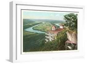 Point Hotel, Lookout Mountain, Tennessee-null-Framed Art Print