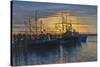 Point Judith Harbor Sunset-Bruce Dumas-Stretched Canvas