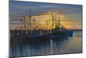 Point Judith Harbor Sunset-Bruce Dumas-Mounted Giclee Print
