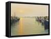 Point Judith Harbor-Bruce Dumas-Framed Stretched Canvas