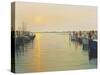 Point Judith Harbor-Bruce Dumas-Stretched Canvas