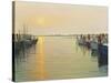 Point Judith Harbor-Bruce Dumas-Stretched Canvas