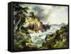 Point Lobos, Monterey, California-Thomas Moran-Framed Stretched Canvas