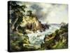 Point Lobos, Monterey, California-Thomas Moran-Stretched Canvas