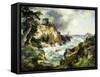 Point Lobos, Monterey, California-Thomas Moran-Framed Stretched Canvas