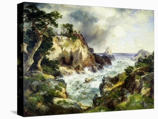 Point Lobos, Monterey, California-Thomas Moran-Stretched Canvas