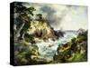 Point Lobos, Monterey, California-Thomas Moran-Stretched Canvas