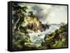 Point Lobos, Monterey, California-Thomas Moran-Framed Stretched Canvas