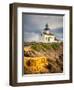 Point Loma Lighthouse in Cabrillo National Park, San Diego-sborisov-Framed Photographic Print