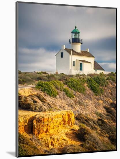 Point Loma Lighthouse in Cabrillo National Park, San Diego-sborisov-Mounted Photographic Print