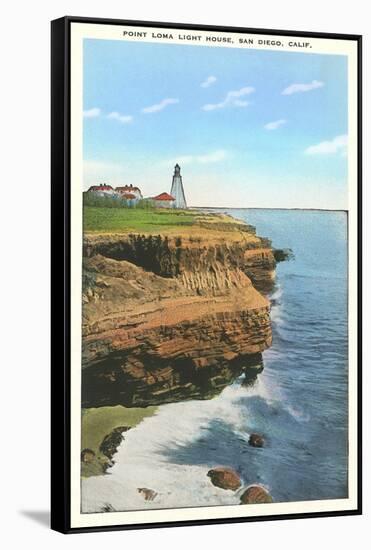 Point Loma Lighthouse, San Diego, California-null-Framed Stretched Canvas