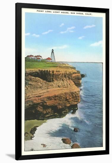 Point Loma Lighthouse, San Diego, California-null-Framed Art Print
