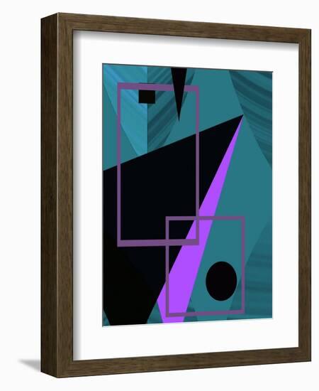 Point Of Interest One-Ruth Palmer-Framed Art Print