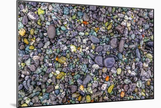 Point of the Arches, Washington, USA. Pebbles and rocks on the beach.-Stuart Westmorland-Mounted Photographic Print