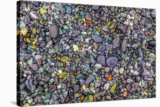 Point of the Arches, Washington, USA. Pebbles and rocks on the beach.-Stuart Westmorland-Stretched Canvas