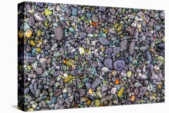 Point of the Arches, Washington, USA. Pebbles and rocks on the beach.-Stuart Westmorland-Stretched Canvas