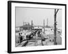 Point Oyster Houses, Biloxi, Miss.-null-Framed Photo