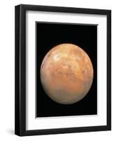 Point Perspective Viking Mosaic, Valles Marineris-us Geological Survey-Framed Premium Photographic Print