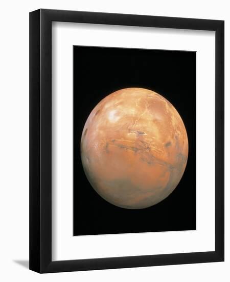 Point Perspective Viking Mosaic, Valles Marineris-us Geological Survey-Framed Premium Photographic Print