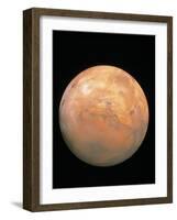 Point Perspective Viking Mosaic, Valles Marineris-us Geological Survey-Framed Photographic Print