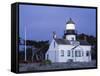 Point Pinos Lighthouse, Pacific Grove, Monterey County, California, United States of America, North-Richard Cummins-Framed Stretched Canvas