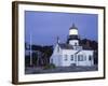 Point Pinos Lighthouse, Pacific Grove, Monterey County, California, United States of America, North-Richard Cummins-Framed Photographic Print