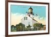 Point Pinos Lighthouse, Pacific Grove-null-Framed Premium Giclee Print