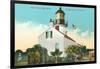 Point Pinos Lighthouse, Pacific Grove-null-Framed Art Print