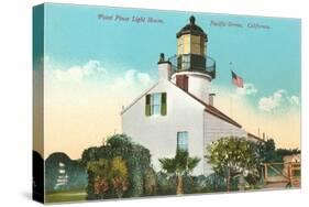 Point Pinos Lighthouse, Pacific Grove-null-Stretched Canvas