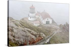 Point Reyes Lighthouse-Richard Cummins-Stretched Canvas