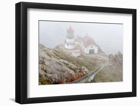 Point Reyes Lighthouse-Richard Cummins-Framed Photographic Print