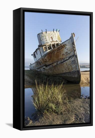 Point Reyes Shipwreck, Inverness, California-Paul Souders-Framed Stretched Canvas