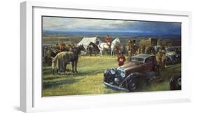 Point-to-Point-Alan Fearnley-Framed Giclee Print