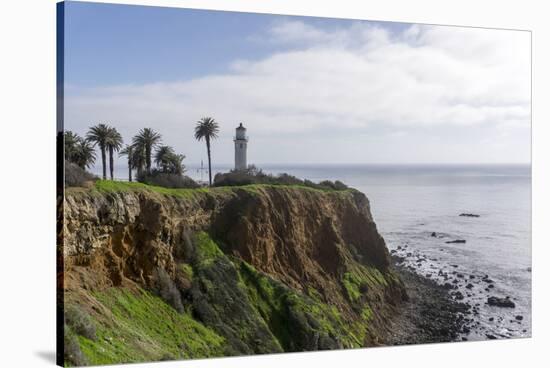 Point Vicente lighthouse, rancho Palos Verdes, California, United States of America, North America-Peter Groenendijk-Stretched Canvas