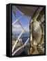 Point Vincente Lighthouse Lens, Palos Verdes Peninsula, Los Angeles, California-Richard Cummins-Framed Stretched Canvas