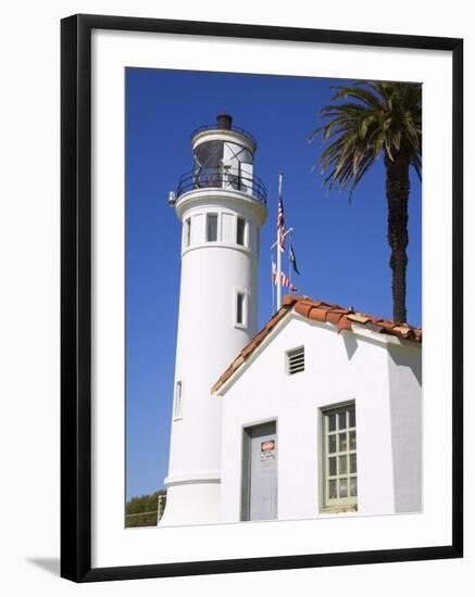 Point Vincente Lighthouse, Palos Verdes Peninsula, Los Angeles, California-Richard Cummins-Framed Photographic Print