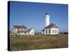 Point Wilson Lighthouse, Port Townsend, Washington, USA-Jamie & Judy Wild-Stretched Canvas