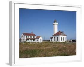Point Wilson Lighthouse, Port Townsend, Washington, USA-Jamie & Judy Wild-Framed Photographic Print