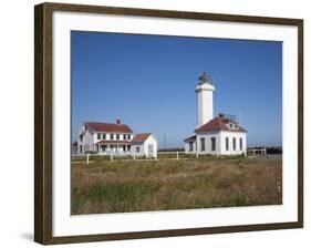 Point Wilson Lighthouse, Port Townsend, Washington, USA-Jamie & Judy Wild-Framed Photographic Print