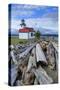 Point Wilson Lighthouse-Richard Cummins-Stretched Canvas