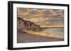 Pointe De L'Ailly at Low Tide, 1882-Claude Monet-Framed Giclee Print