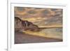 Pointe De L'Ailly at Low Tide, 1882-Claude Monet-Framed Giclee Print