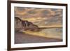 Pointe De L'Ailly at Low Tide, 1882-Claude Monet-Framed Giclee Print