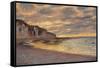 Pointe De L'Ailly at Low Tide, 1882-Claude Monet-Framed Stretched Canvas