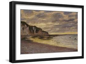 Pointe de Lailly, Maree Basse, 1882-Claude Monet-Framed Giclee Print