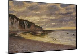 Pointe de Lailly, Maree Basse, 1882-Claude Monet-Mounted Giclee Print