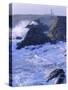 Pointe De Poulains View from Ster Vraz, Nw Coast, Belle-Ile-En-Mer, Brittany, France-J P De Manne-Stretched Canvas