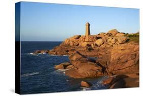 Pointe De Squewel and Mean Ruz Lighthouse-Tuul-Stretched Canvas