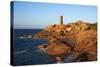Pointe De Squewel and Mean Ruz Lighthouse-Tuul-Stretched Canvas