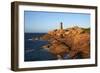 Pointe De Squewel and Mean Ruz Lighthouse-Tuul-Framed Photographic Print